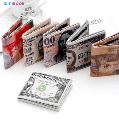 Availiable National Print Wallets For Fashionable Short Men Euro Canada And Zipper