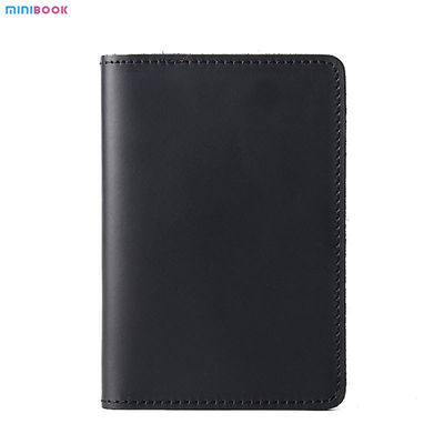 Custom Genuine Leather Passport Wallets Holder For Men Women Vintage Style 4 Card Slot