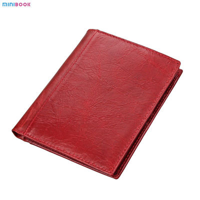 Vintage Style Rfid Blocking Genuine Leather Purses For Multi-Functional Money Purses