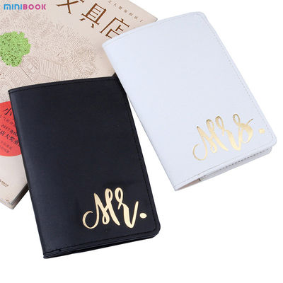 Fraternity Passport Holder Cover with Vaccination Card Slot Letter Pattern Type OEM/ODM