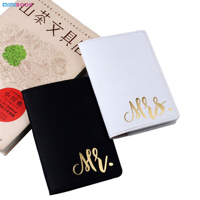 Fraternity Passport Holder Cover with Vaccination Card Slot Letter Pattern Type OEM/ODM
