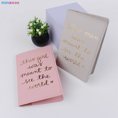Daily Life Passport Cover and Luggage Tag Set in Gift Box Organizer Wallet for Travel