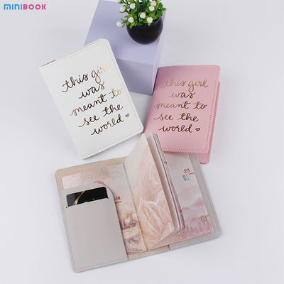 Daily Life Passport Cover and Luggage Tag Set in Gift Box Organizer Wallet for Travel
