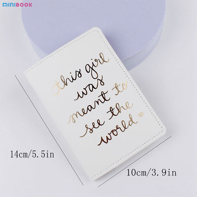 Daily Life Passport Cover and Luggage Tag Set in Gift Box Organizer Wallet for Travel