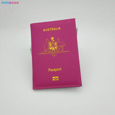 PU Leather USA Passport Cover Personalised American Holder Case Travel Document Case