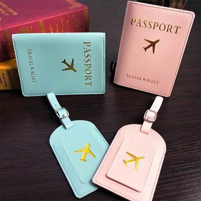 Low MOQ Mix Models Vegan Leather Passport Holder and Suitcase Tag for Smooth B2B Travel