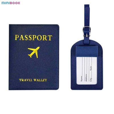 Low MOQ Mix Models Vegan Leather Passport Holder and Suitcase Tag for Smooth B2B Travel