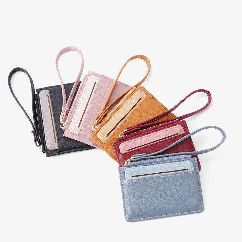 Small Credit Card Holder Purse Handbag With Detachable Wristlet Detachable Handbag