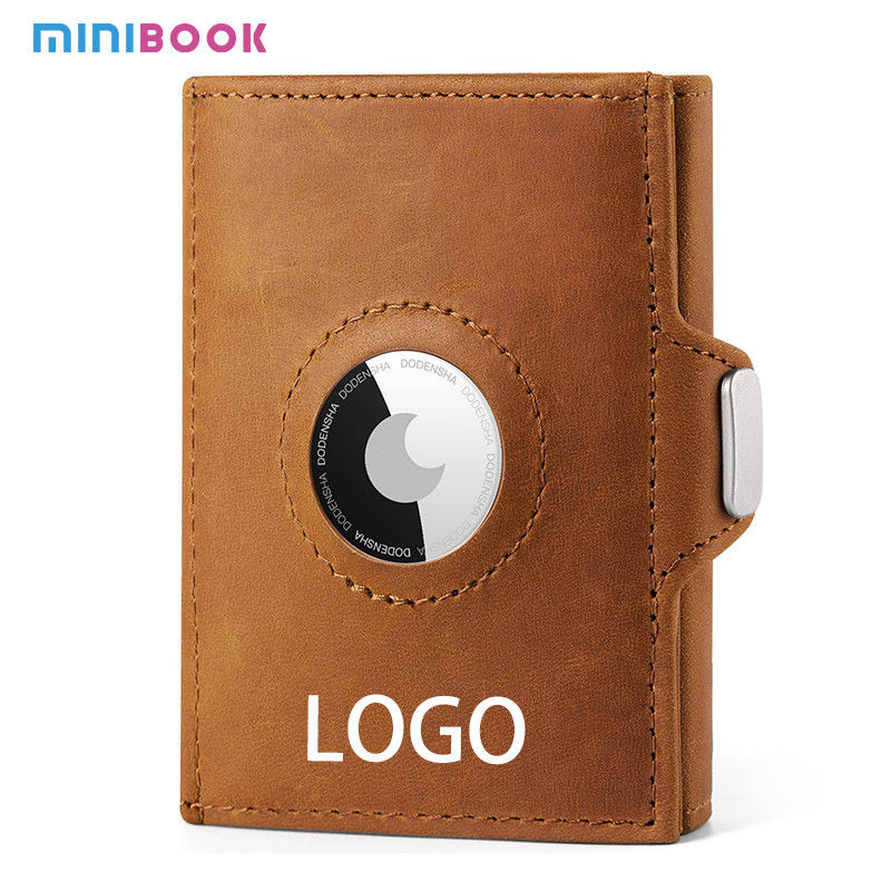 Multifunctional Large Capacity Slim Rfid Blocking Mens Wallet with Credit Card Slots