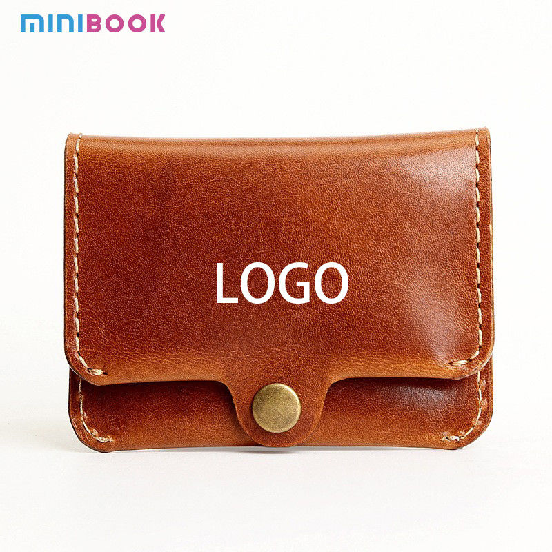 End Horse Patent Leather Slim Small Wallet with Minimalist Design and GENUINE LEATHER