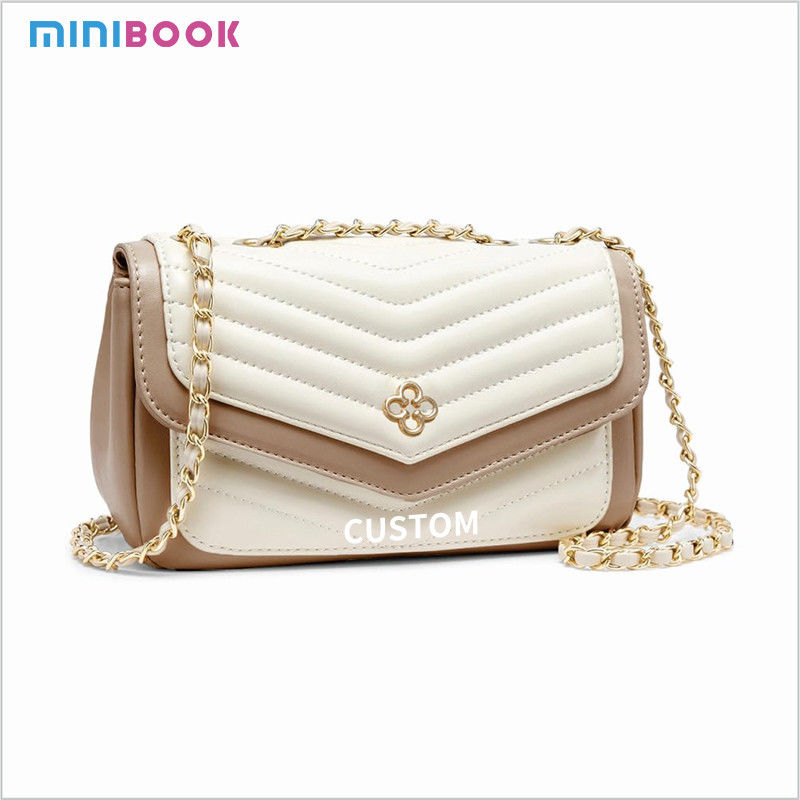 PU Crossbody Bag For Women Adjustable Designer Shoulder Bag Waterproof Single Handle