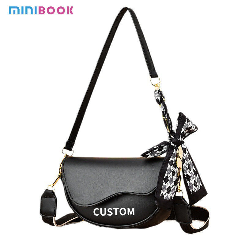 2024 Pu Leather Ladies Hand Bag with Zipper Closure Newest Trendy Fashion Shoulder Bags