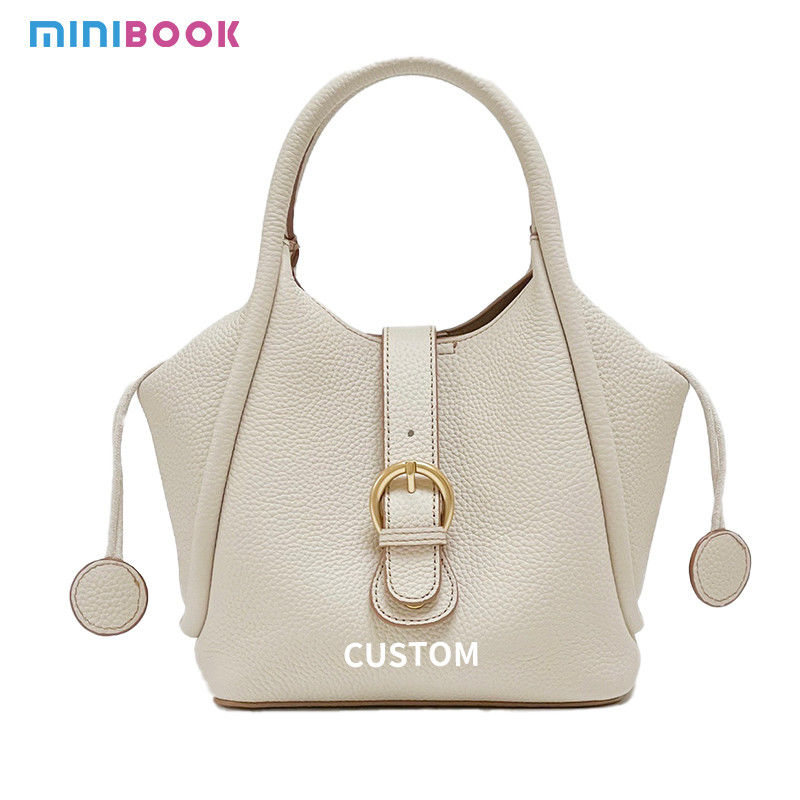 Main Material Genuine Leather Ladies Shoulder Crossbody Bags for Simple Small Tote Bag