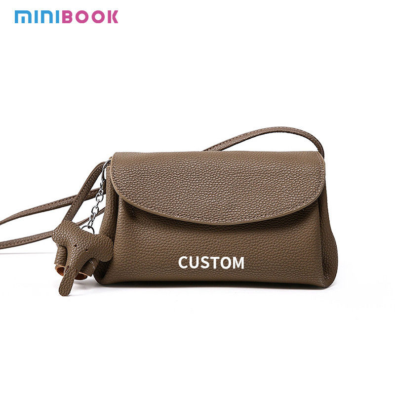 All Seasons Advantage Real Leather Bag for Women Multi Pocket Design Small Handbag