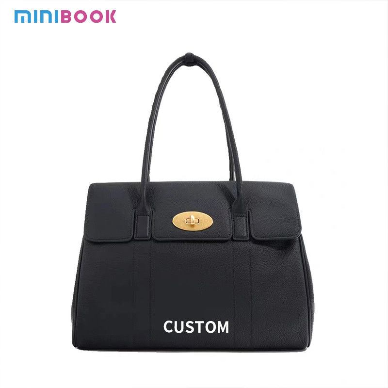 Large Capacity Casual Leather Tote Bag Vintage Designer Fashion Shoulder Bag for Women