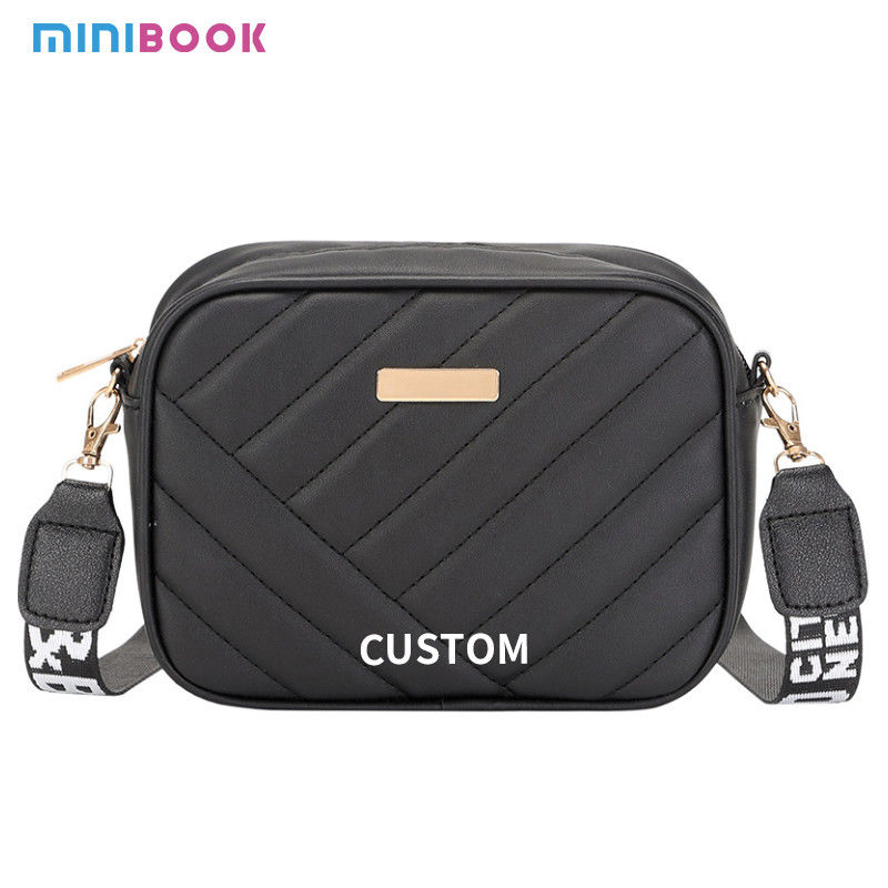 Small Classic PU Cross Body Bag for Ladies Waterproof and Adjustable All Seasons