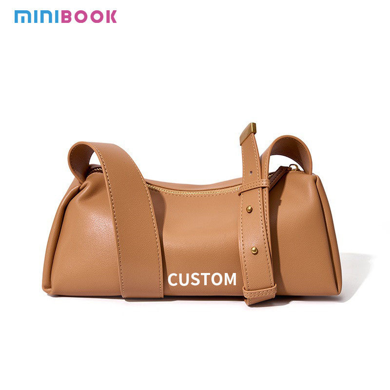 Polyester Lining Material Fashion Crossbody Bag for Women's Shoulder Bag Leather Bag