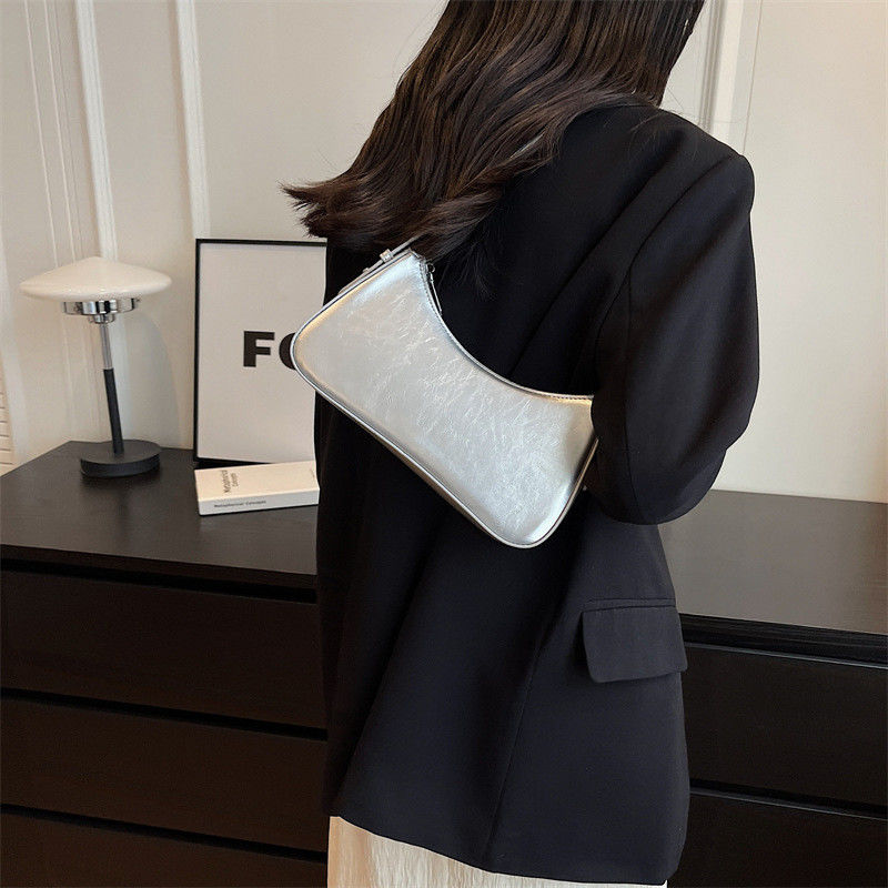 Shoulder Dumpling Purse Handbag for Women Fashion Crossbody Tote Bag Soft Clutch Pouch