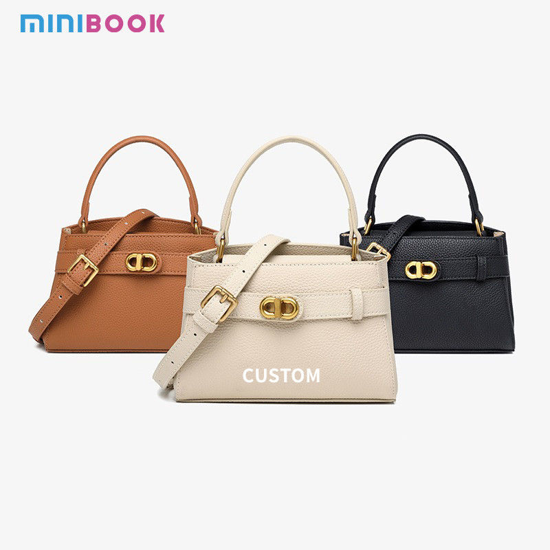 Simple Fashion Soft Cowhide Ladies Shoulder Bag Crossbody Bag for Women in Daily Life