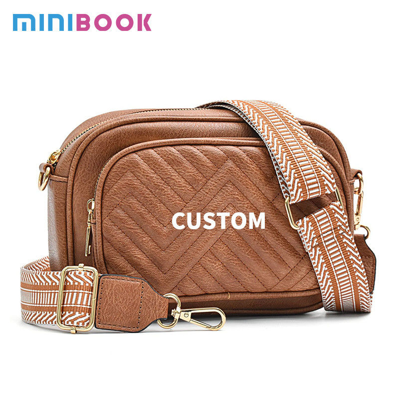 Custom Logo PU Luxury Crossbody Bag for Women Purses and Handbag in Fashion Style