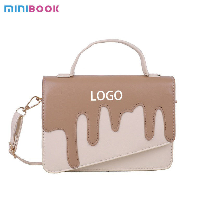 Custom Logo Fashion Leather Handbag for Women's Personalized and Unique Shoulder Bags