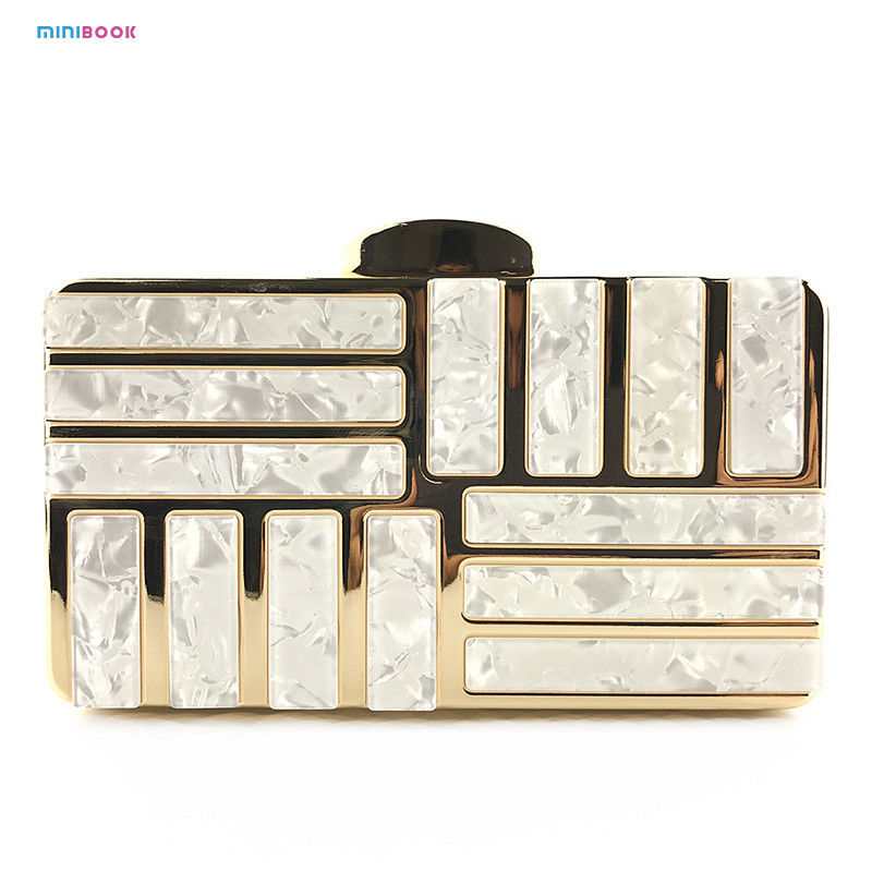 Small Square Bag Ladies Banquet Mobile Phone Hand Shoulder Bag Woman Party Clutch Handbag