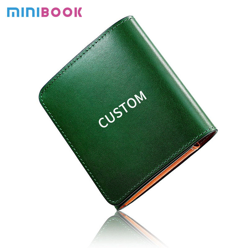 Practical Genuine Leather Bifold Wallet for Lightweight Storage and Fashionable Style