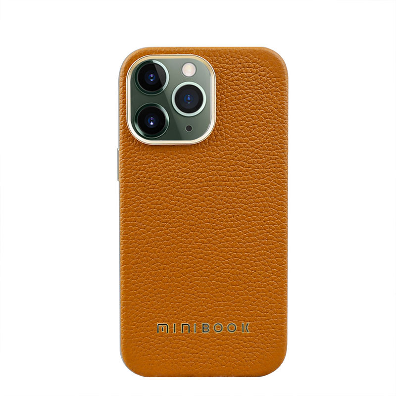 Leather Phone Case for iPhone 15 Pro Magnetic Wireless Charging Mobile Phone Cases