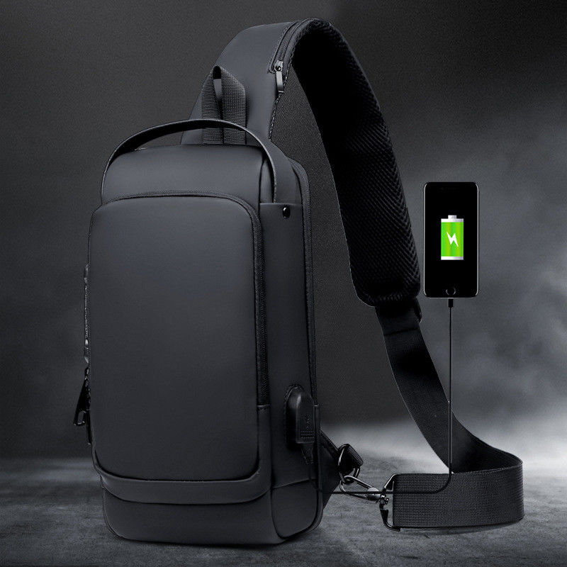 All Seasons Multifunction Sling Chest Bag for Quadcopter Toy and USB Charging