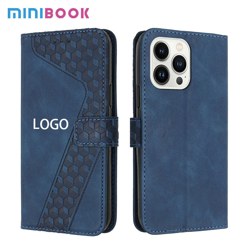 Multifunctional Strong Magnetic Flip Series PU Leather Case for iPhone 15 Promax