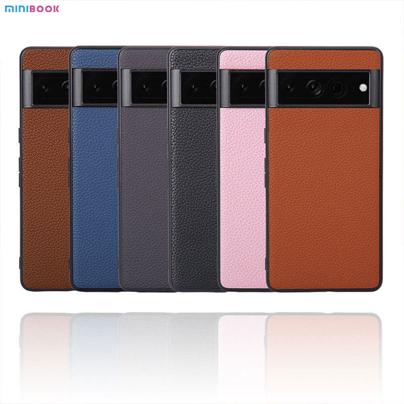 PU Leather Design Style Luxury Super Slim Business Case for Google Pixel 6 7 Pro
