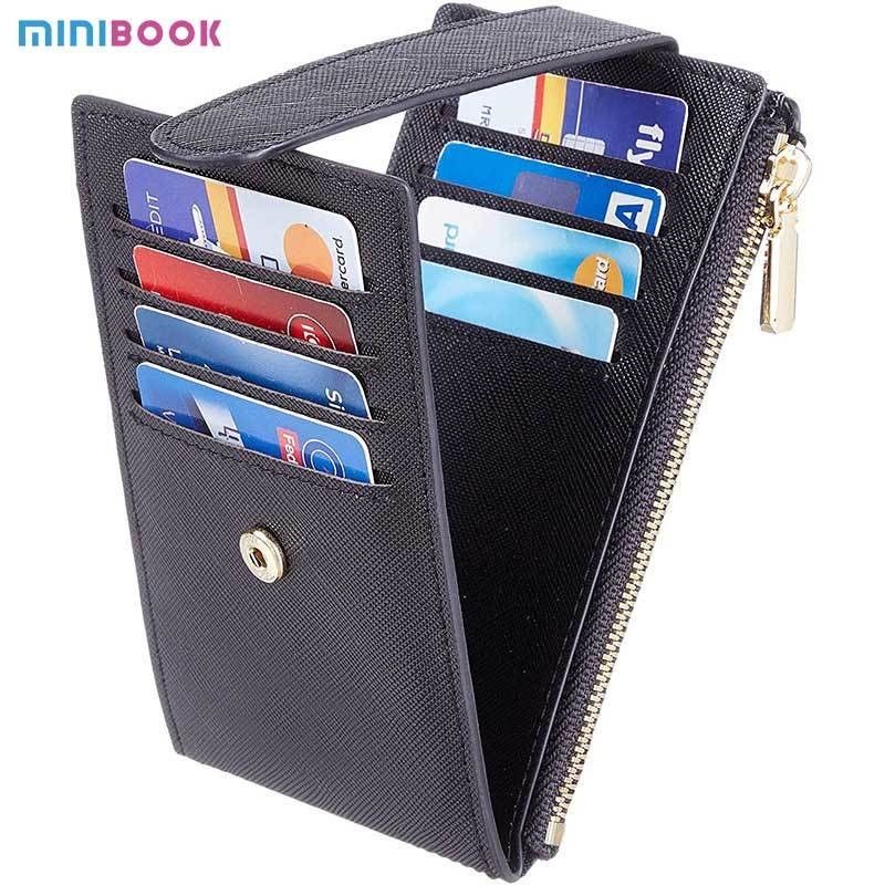 RFID Blocking Women's Wallet with Cell Phone Pocket Bifold Vegan Leather Ladies Wallet