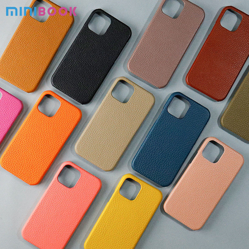Daily Life Genuine Leather Colorful Fashion Camera Plating Cover for iPhone 14 13 Pro Max