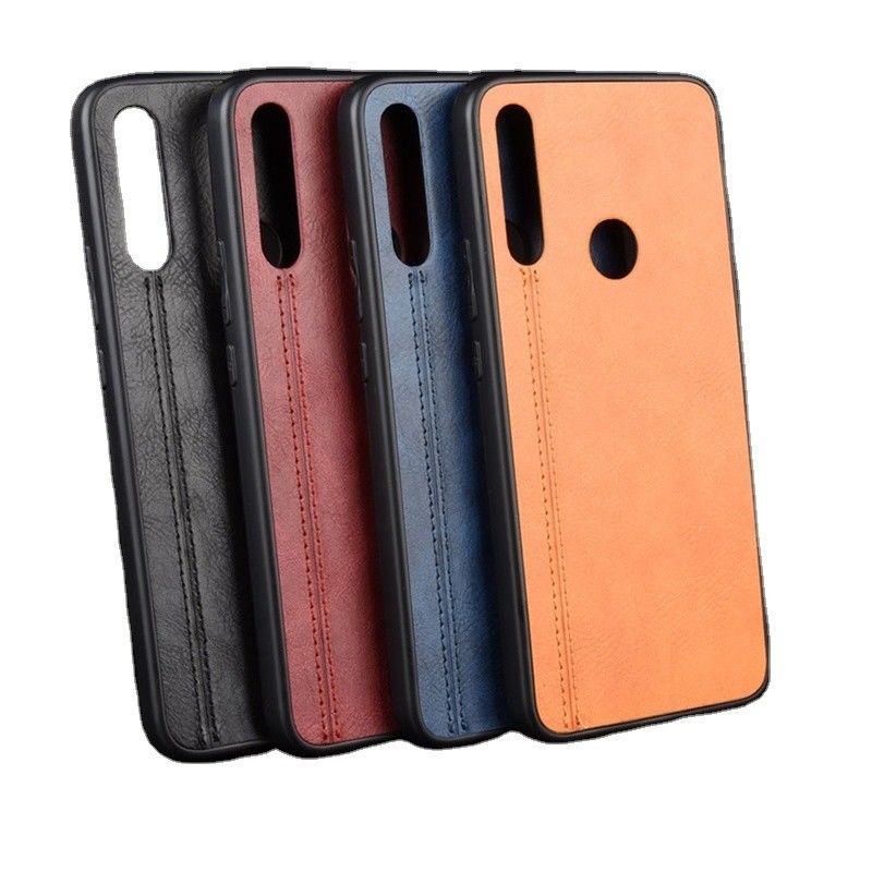 Sports Design Style Thin Soft Tpu Litchi Grain Flexible Slim Thin PU for Honor Phone Case