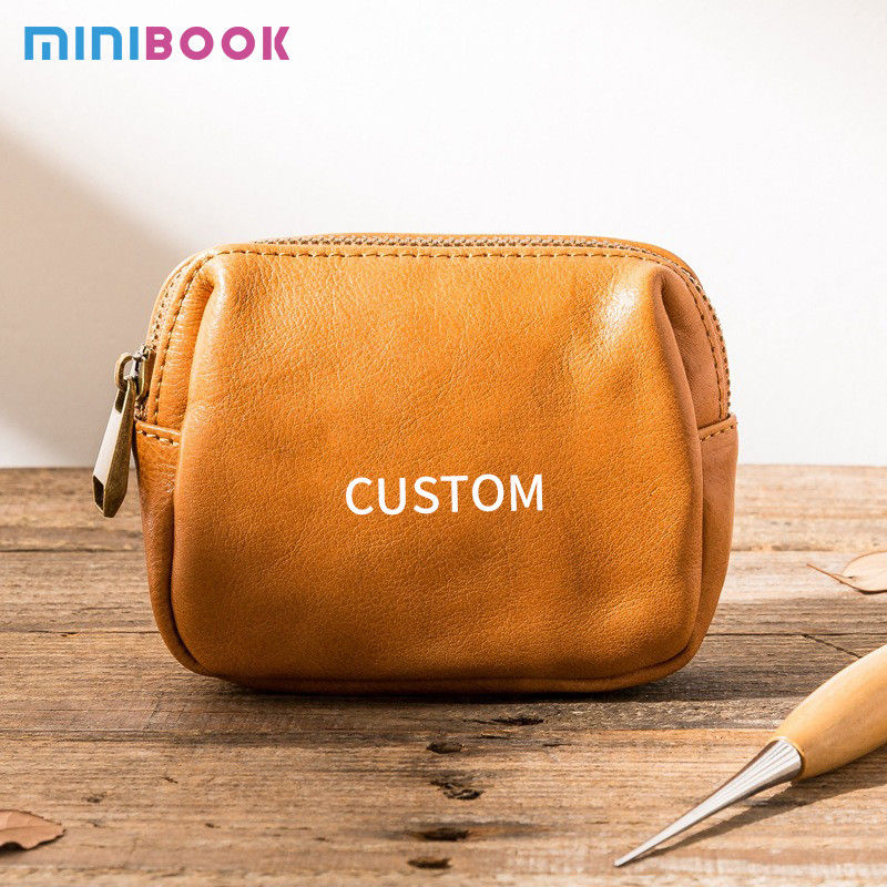 Long Wallet Length Men's Clutch Bag Handmade with Cowhide and Vegetable Tanned Leather