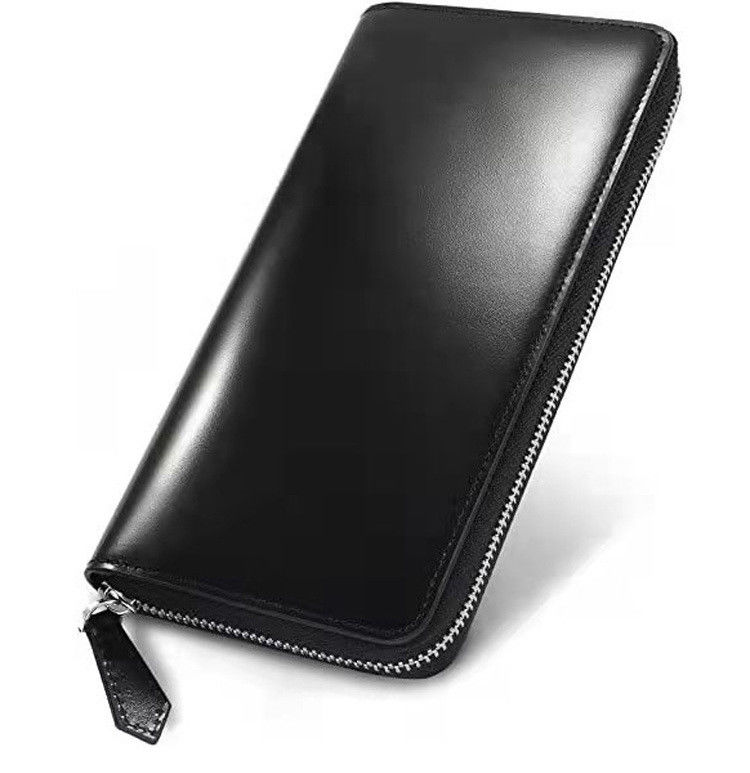 Large Capacity Waterproof Genuine Leather Women Purse Fashion Minibook AMZ Wallet