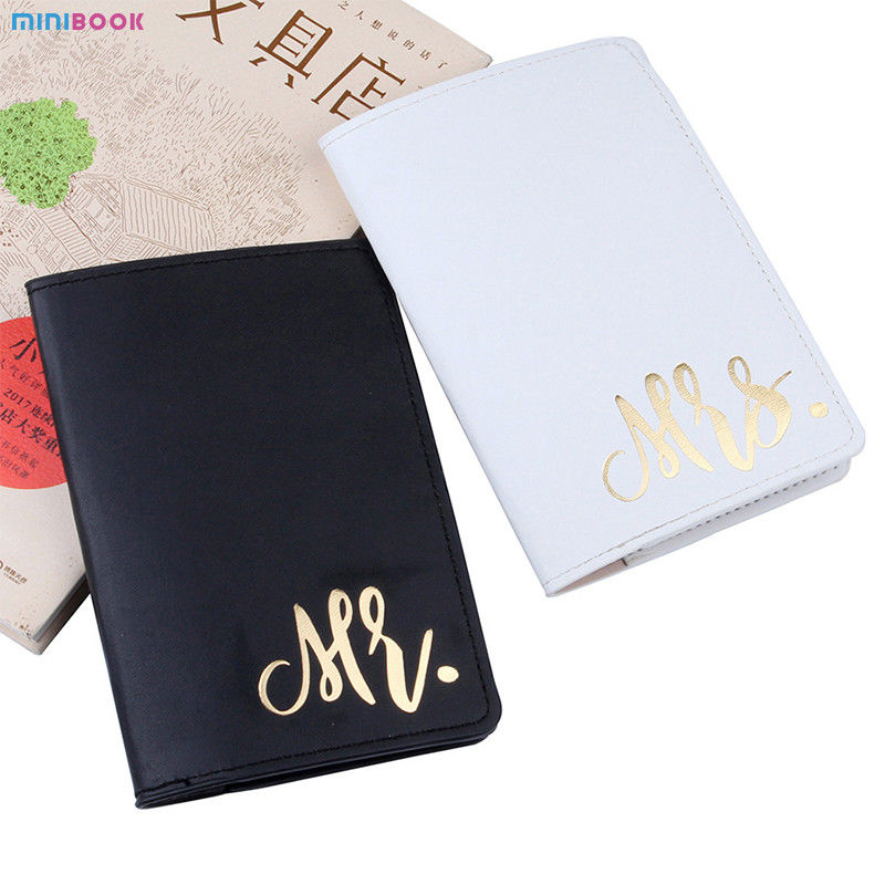 Fraternity Passport Holder Cover with Vaccination Card Slot Letter Pattern Type OEM/ODM